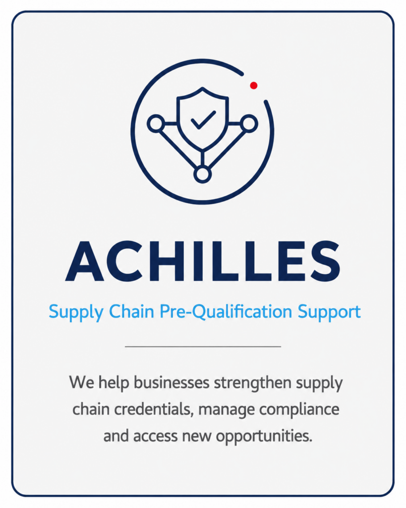 Achilles supply chain pre-qualification support icon