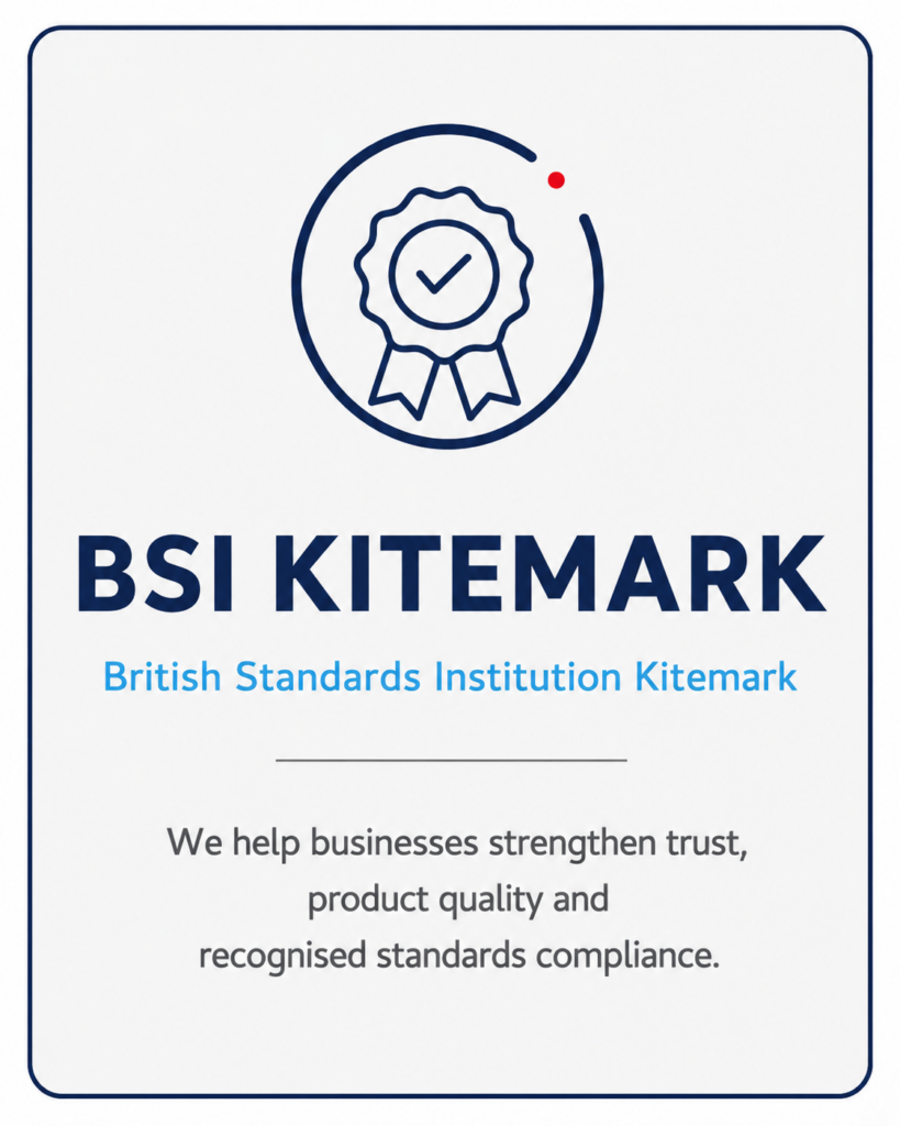 BSI Kitemark standards compliance support icon